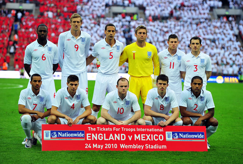 England v Mexico